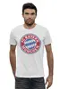 Заказать мужскую футболку в Москве. Футболка базовая Бавария Мюнхен от coolmag - готовые дизайны и нанесение принтов.