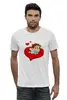 Заказать мужскую футболку в Москве. Футболка базовая День Валентина от THE_NISE  - готовые дизайны и нанесение принтов.