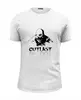 Заказать мужскую футболку в Москве. Футболка базовая Outlast от THE_NISE  - готовые дизайны и нанесение принтов.