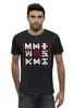 Заказать мужскую футболку в Москве. Футболка базовая Monsta X от geekbox - готовые дизайны и нанесение принтов.