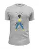 Заказать мужскую футболку в Москве. Футболка базовая Antman от YellowCloverShop - готовые дизайны и нанесение принтов.