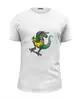 Заказать мужскую футболку в Москве. Футболка базовая Динозавр от YellowCloverShop - готовые дизайны и нанесение принтов.
