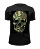 Заказать мужскую футболку в Москве. Футболка базовая Skull - 11 от Vladec11 - готовые дизайны и нанесение принтов.