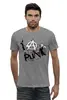 Заказать мужскую футболку в Москве. Футболка базовая Punks Not Dead от Leichenwagen - готовые дизайны и нанесение принтов.