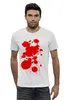 Заказать мужскую футболку в Москве. Футболка базовая Кровь от koh - готовые дизайны и нанесение принтов.