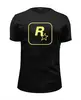 Заказать мужскую футболку в Москве. Футболка базовая Rockstar Staff T-Shirt от Nalivaev - готовые дизайны и нанесение принтов.