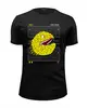 Заказать мужскую футболку в Москве. Футболка базовая Pac-Man от printik - готовые дизайны и нанесение принтов.