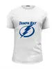 Заказать мужскую футболку в Москве. Футболка базовая Tampa Bay Lightning от kspsshop - готовые дизайны и нанесение принтов.