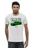 Заказать мужскую футболку в Москве. Футболка базовая Dodge Challenger от Oleg Markaryan - готовые дизайны и нанесение принтов.