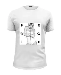 Заказать мужскую футболку в Москве. Футболка базовая Fergie от Vladec11 - готовые дизайны и нанесение принтов.