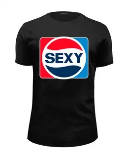 Заказать мужскую футболку в Москве. Футболка базовая SEXY  от balden - готовые дизайны и нанесение принтов.