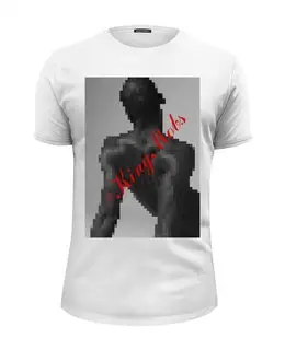 Заказать мужскую футболку в Москве. Футболка базовая BLACK APOLLON PIXEL от mobson93@gmail.com - готовые дизайны и нанесение принтов.