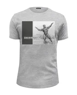 Заказать мужскую футболку в Москве. Футболка базовая Shawn Ray / Шон Рей  от KinoArt - готовые дизайны и нанесение принтов.
