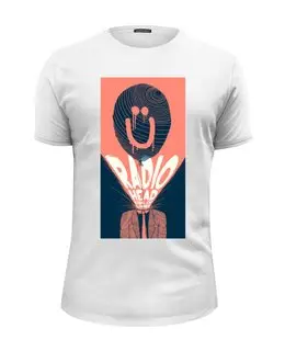 Заказать мужскую футболку в Москве. Футболка базовая Radiohead Balloon T-Shirt от ksnkch - готовые дизайны и нанесение принтов.