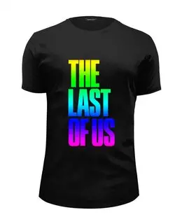 Заказать мужскую футболку в Москве. Футболка базовая The Last of Us от THE_NISE  - готовые дизайны и нанесение принтов.