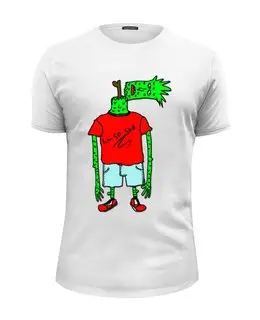 Заказать мужскую футболку в Москве. Футболка базовая Sad Bob от Kelli Relli - готовые дизайны и нанесение принтов.