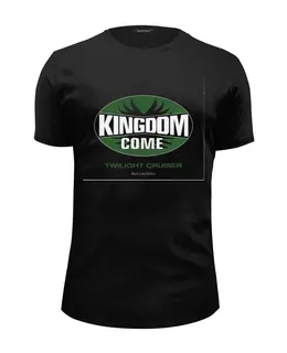 Заказать мужскую футболку в Москве. Футболка базовая Kingdom Come от Fedor - готовые дизайны и нанесение принтов.