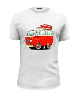 Заказать мужскую футболку в Москве. Футболка базовая Volkswagen  от T-shirt print  - готовые дизайны и нанесение принтов.