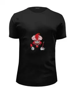 Заказать мужскую футболку в Москве. Футболка базовая Insane Clown Posse от thiiidiciii@gmail.com - готовые дизайны и нанесение принтов.