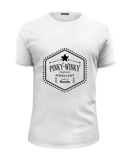 Заказать мужскую футболку в Москве. Футболка базовая Pinky-Winky от Pinky-Winky - готовые дизайны и нанесение принтов.