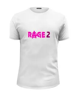 Заказать мужскую футболку в Москве. Футболка базовая  Rage 2 от THE_NISE  - готовые дизайны и нанесение принтов.