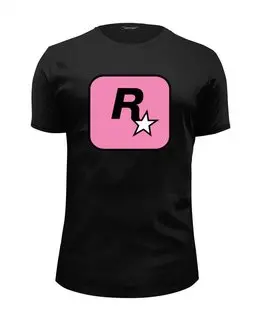 Заказать мужскую футболку в Москве. Футболка базовая I'M Rockstar от Nalivaev - готовые дизайны и нанесение принтов.