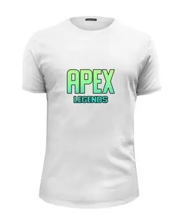 Заказать мужскую футболку в Москве. Футболка базовая Apex Legends от THE_NISE  - готовые дизайны и нанесение принтов.