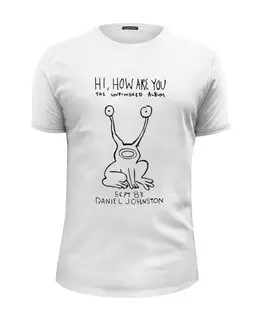 Заказать мужскую футболку в Москве. Футболка базовая Daniel Johnson album t-shirt от rancid - готовые дизайны и нанесение принтов.