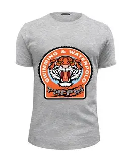 Заказать мужскую футболку в Москве. Футболка базовая Тигры от Клуб Тигры - готовые дизайны и нанесение принтов.