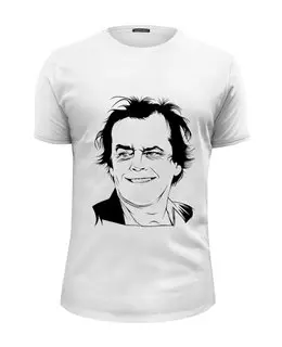 Заказать мужскую футболку в Москве. Футболка базовая Jack Nicholson от priceless - готовые дизайны и нанесение принтов.