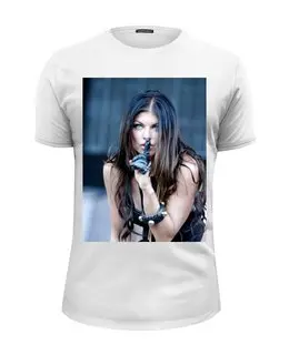 Заказать мужскую футболку в Москве. Футболка базовая Fergie от Vladec11 - готовые дизайны и нанесение принтов.