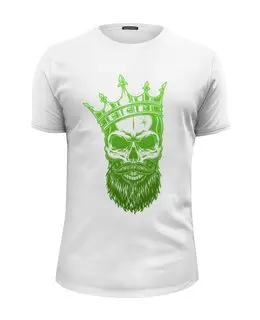 Заказать мужскую футболку в Москве. Футболка базовая Борода от T-shirt print  - готовые дизайны и нанесение принтов.