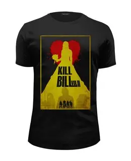 Заказать мужскую футболку в Москве. Футболка базовая Kill Bill 2 от KinoArt - готовые дизайны и нанесение принтов.