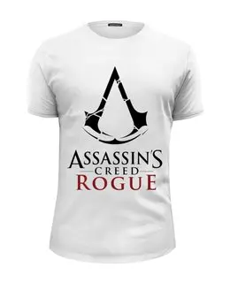 Заказать мужскую футболку в Москве. Футболка базовая Assassin’s Creed  от weeert - готовые дизайны и нанесение принтов.