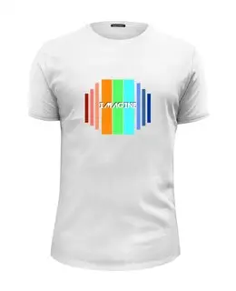 Заказать мужскую футболку в Москве. Футболка базовая Imagine Dragons  от cherdantcev - готовые дизайны и нанесение принтов.