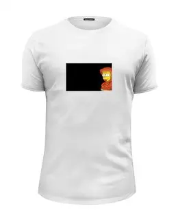 Заказать мужскую футболку в Москве. Футболка базовая Bart от Max - готовые дизайны и нанесение принтов.