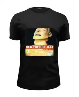 Заказать мужскую футболку в Москве. Футболка базовая Radiohead Album Cover  от ksnkch - готовые дизайны и нанесение принтов.