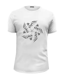 Заказать мужскую футболку в Москве. Футболка базовая Единорожий коловрат         от Жанна Саар - готовые дизайны и нанесение принтов.