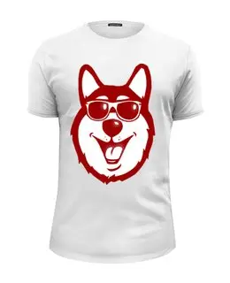 Заказать мужскую футболку в Москве. Футболка базовая Hell Yeah Dog. (Крутая Собака) от fuckinjo - готовые дизайны и нанесение принтов.