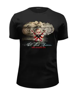 Заказать мужскую футболку в Москве. Футболка базовая All That Remains Band от Leichenwagen - готовые дизайны и нанесение принтов.
