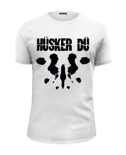 Заказать мужскую футболку в Москве. Футболка базовая Husker Du от geekbox - готовые дизайны и нанесение принтов.