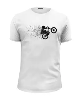 Заказать мужскую футболку в Москве. Футболка базовая MTB Manual INk от oneredfoxstore@gmail.com - готовые дизайны и нанесение принтов.
