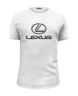 Заказать мужскую футболку в Москве. Футболка базовая LEXUS  от DESIGNER   - готовые дизайны и нанесение принтов.