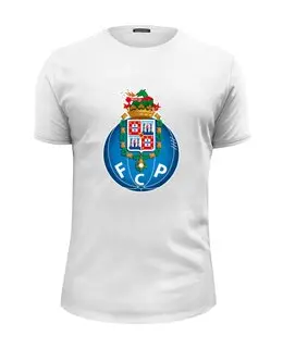 Заказать мужскую футболку в Москве. Футболка базовая FC Porto от THE_NISE  - готовые дизайны и нанесение принтов.