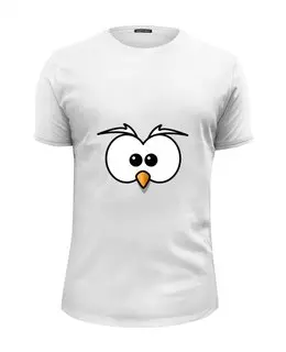 Заказать мужскую футболку в Москве. Футболка базовая птица от Mari_M - готовые дизайны и нанесение принтов.
