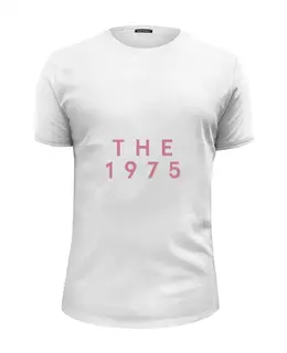 Заказать мужскую футболку в Москве. Футболка базовая The 1975 от cherdantcev - готовые дизайны и нанесение принтов.