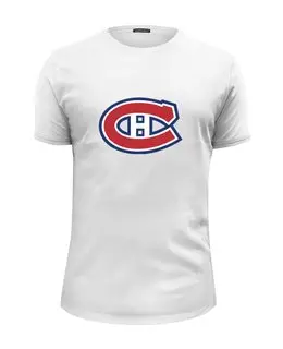 Заказать мужскую футболку в Москве. Футболка базовая Montreal Canadiens от BURNSHIRTS - готовые дизайны и нанесение принтов.