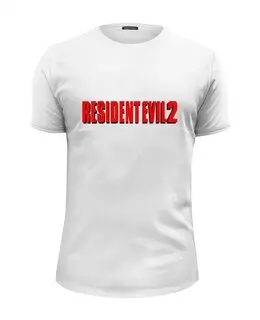 Заказать мужскую футболку в Москве. Футболка базовая Resident Evil от THE_NISE  - готовые дизайны и нанесение принтов.