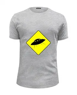 Заказать мужскую футболку в Москве. Футболка базовая Пришельцы от The Spaceway  - готовые дизайны и нанесение принтов.