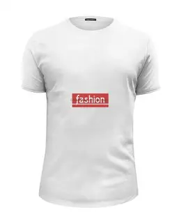Заказать мужскую футболку в Москве. Футболка базовая USSR FASHION от Антон Ершов - готовые дизайны и нанесение принтов.
